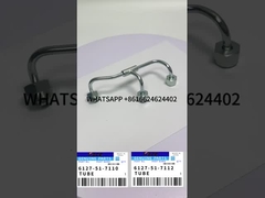 6127-51-7110 6127-51-7112 TUYAU D'HUILE D'ARBRE À CAMES POUR MOTEUR KOMATSU S6D155-4 POUR MACHINES