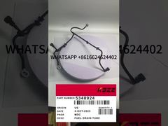 5348924 TUYAU DE VIDANGE DE CARBURANT POUR MOTEUR DIESEL CUMMINS QSF3.8 POUR EXCAVATRICE XE135 CLG915E