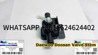 KBZE 410102-00071 DAEWOO DOOSAN 2426-6048 TIGE DE VALVE POUR DX55 DX60 DX75 DH50 DH60