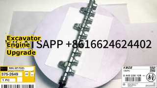 KBZE 375-2649 T410594 CAT C7.1 moteur DIESEL rampe commune pour pelle E320 E323 E326 E329 E330