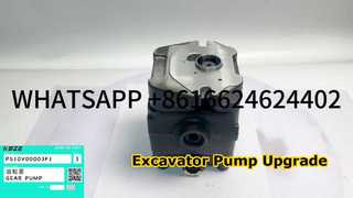 NACHI PS10V00003F1 KOBELCO CASE Pompe à engrenages hydraulique de remplacement pour petite pelle SK55 CX55B