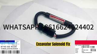 KBZE 6743-82-9120 2868039 SOLÉNOÏDE D'INFLAMME TEMPS DE SURCRANK 3972266 37B0099 POUR SY215 XE215 LG922E JS