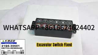 KBZE 21Q6-30601 EXCAVATRICE HYUNDAI 21Q630601 COMMUTATEUR À MEMBRANE ASSY POUR R140-9 R160-9 R180-9 R210-9 R30
