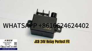 KBZE – relais JCB 716/30295 (V23132-B20002-B200) 24V pour pièce de rechange pour pelle JS205 JS215 NXT215