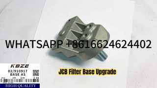 KBZE – BASE de filtre OEM 02/910917, adaptée à la pelle JCB JS205 JS215 JS220 NXT215