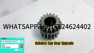 KBZE Remplacement Kobelco YT15V00012S010 Engrenage solaire d'entraînement final pour SK70 SK75 SK80 Excavatrice Travel Mo