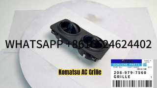 KBZE 208-979-7560 2089797560 GRILLE DE CLIMATISATION KOMATSU POUR PC130 PC160 PC180 PC200 PC300 PC400 PC600 PC