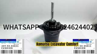 KBZE 20Y-54-65811 KOMATSU-7 COUSSIN DE CABINE D'EXCAVATRICE 20Y-54-65821 POUR PC130 PC160 PC180 PC200 PC220 P