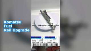 KBZE 6261-71-1220 6261-71-1210 KOMATSU 6D125 6D140 6D170 MOTEUR 6217-71-1211 6217-71-1210 ND095441-0