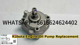 KBZE 15471-35013 KUBOTA D1703 V2203 V2403 POMPE À HUILE MOTEUR POUR KX040 KX91 KX121 KX161 U35 U45 U50 EXC