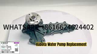 KBZE 15221-73039 KUBOTA D1703 V2203 V2403 POMPE À EAU MOTEUR POUR U40 U50 KX151 KX161