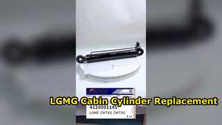KBZE 4120001145 LGMG CMT86 CMT96 ÉQUIPEMENT MINIER CYLINDRE HYDRAULIQUE DE LEVAGE DE CABINE PIÈCE DE RECHANGE