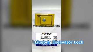 KBZE – serrure de porte latérale OEM 34C0250, adaptée à l'utilisation de la pelle LIUGONG CLG922E CLG922D CLG922F