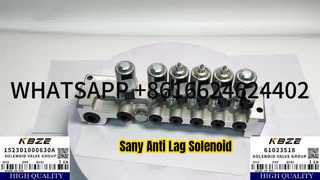 KBZE – groupe solénoïde ANTI-décalage, marque 61023518 SANY 152301000630A 60136331, pour SY195 S205 S210 SY215 SY