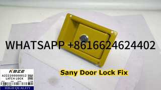 KBZE – serrure de porte latérale de remplacement, OEM A222200000012, pour SANY SY135 SY205 SY215 SY305 SY335