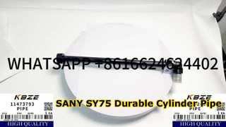 KBZE BRAND SANY 11473793 BUCKET CYLINDER PIPE FOR XCMG 910302820 SY75 XE75 SMALL EXCAVATOR