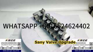 KBZE 152301000629A SANY 61023519 groupe d'électrovanne pour SY195 S205 S210 SY215 SY245 SY285