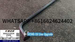 KBZE 860121034 Conduite de retour d'huile de cylindre de seau pour XCMG XE205/XE215/XE245 – Haute pression