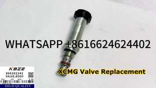 Électrovanne de pelle KBZE 860202243 XCMG, remplacement du corps pour groupe de vannes XE200 XE210 XE215