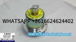 Remplacement du reniflard d'air 803073165 KBZE pour pièce de rechange pour pelle XCMG XE215