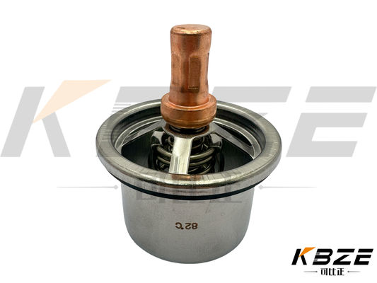 KOMATSU EXCAVATOR 600-421-6630 THERMOSTAT 82°C FITS 6D125E 6D140E 6D170E 12V140E