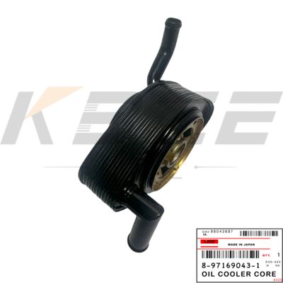 8-97169043-0 ISUZU 4JA1 4JB1 ENGINE 8-97169043-1 OIL COOLER CORE REPLACE FOR DMAX TFR55