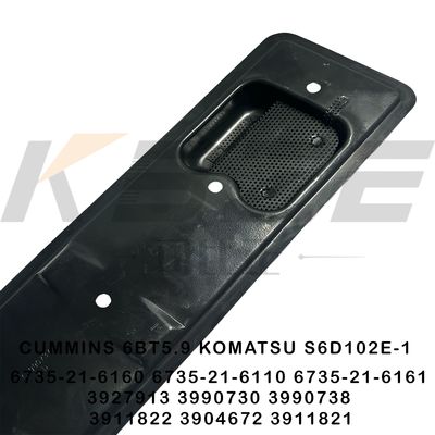 6735-21-6160 KOMATSU S6D102E-1 ENGINE COVER,PUSH ROD FOR CUMMINS 6BT5.9 ENGINE 3927913 3990730 3990738 3911822 3904672 R170-3 R200-3 R180-3 R250-3 PC200-6 PC220-6 WA270-3 WA320-3