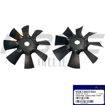 KBZE VOE14637364 14637364 VOLVO EC300D 4H 8B FAN BLADE FOR VOLVO D7E ENGINE