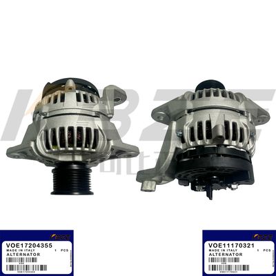 KBZE 17204355 11170321 VOLVO EXCAVATOR ALTERNATOR 24V 80A FOR EC140B EC210B EC290B EC360B EC460B EC700B