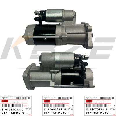 KBZE 8-98001915-0 ISUZU 4HK1 ENGINE 8-98070321-1 8-98054063-0 STARTER MOTOR 24V 13T 5.0KW FOR HITACHI ZX190 ZX210 ZX240 ZX280 ZX360