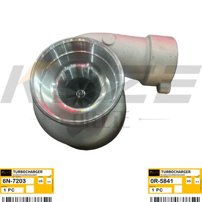 KBZE 6N-7203 0R-5841 CATERPILAR D342 ENGINE TURBOCHARGER ASSY FITS FOR D8K 583K