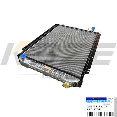 KBZE 206-03-71111 2060371111 KOMATSU SAA6D102E-2 ENGINE RADIATOR ASS'Y PC220-7 PC230-7 PC240-7