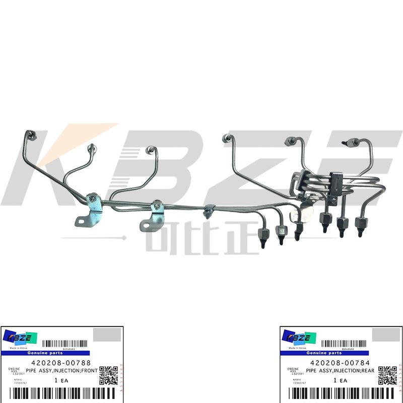KBZE 420208-00784 420208-00788 DOOSAN DX12TIS ENGINE FUEL LINES FOR DX360-7 DX450 DL420 DX500