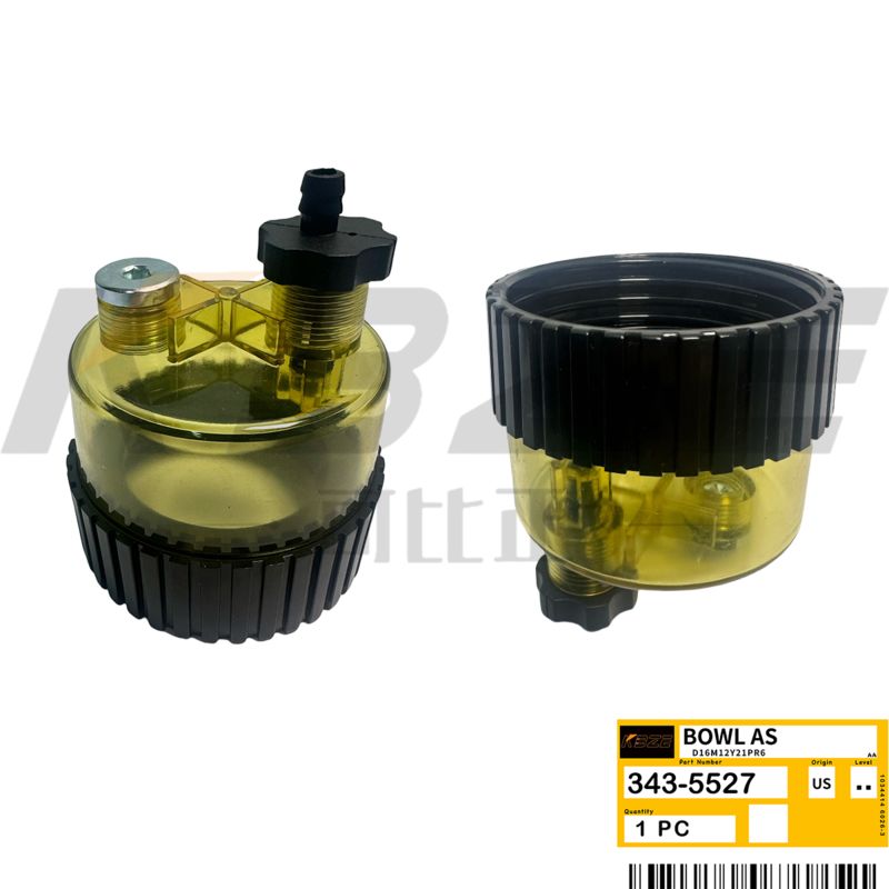 3435527 343-5527 OIL WATER SEPERATOR BOWL FOR  E320C 345C E365C E390D EXCAVATOR