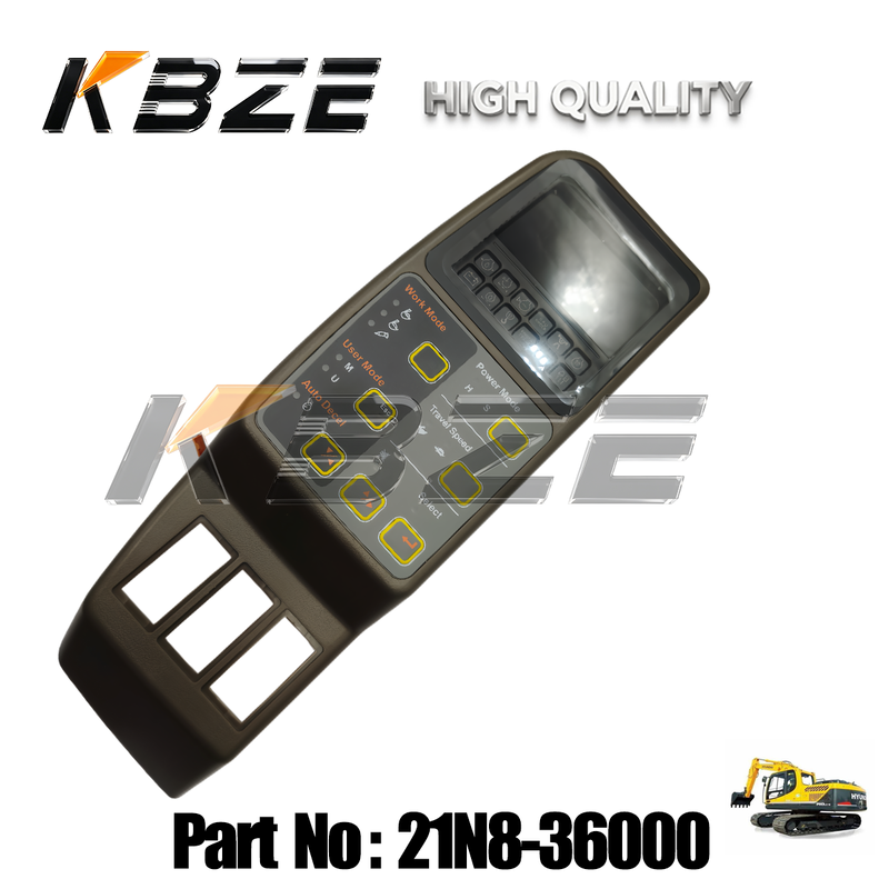 KBZE PROFESSIONAL EXCAVATOR PARTS 21N8-36000 HYUNDAI MONITOR FOR R110-7 R140-7 R180-7 R215-7 R250-7 R290-7 R450-7 R500-7