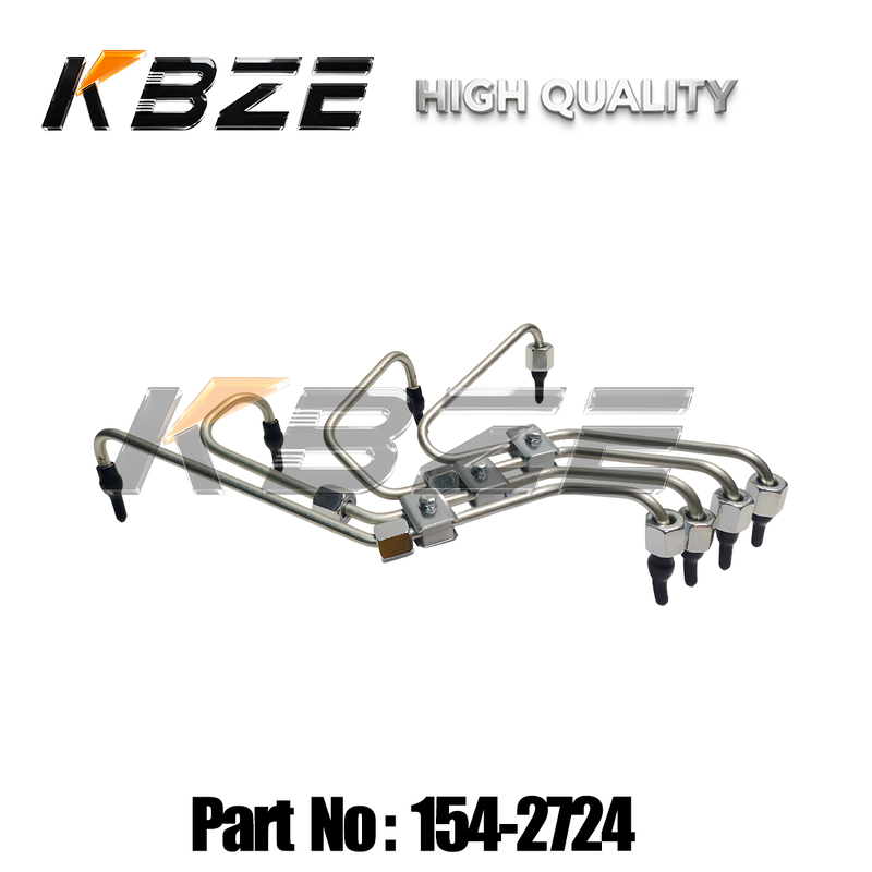 E305 E306 E307 EXCAVATOR 154-2724 FUEL LINE KBZE OEM QUALITY FITS PERKINS 404D-22 3014 3024 ENGINE