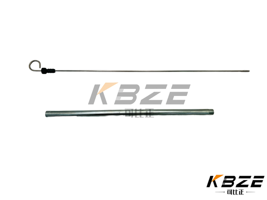 60.2CM DIPSTICK / 43.5CM PC200-7 HOUSING Swing MOTOR HYDRAULIC OIL DIPSTICK SET pour KOMATSU qui est équipé d'un moteur hydraulique