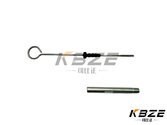 26cm DIPSTICK / 12,2cm HOUSING SY75-8 Swing MOTOR HYDRAULIC OIL DIPSTICK SET pour le groupe SANY