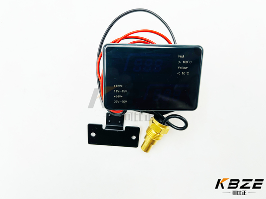 16 mm DIGITAL WATER TEMP VOLTMETER remplacement pour la pelle