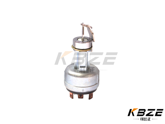 COMATSU 08086-10000 Commutateur d'allumage à 6 lignes/commutateur avec 2 clés REMUENTAGE pour PC120-6 PC130-6 PC250-6 PC200-2
