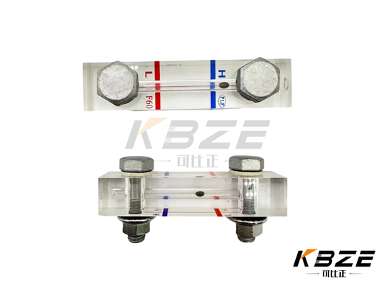 F60MMΦ MÉTRIER hydraulique du niveau d'huile de l'excavateur/indicateur du niveau d'huile REMUTAGE DE L'EXCAVATEUR SH60 YANMAR 40-50