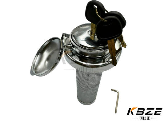 HYUNDAI DAEWOO MINI EXCAVATOR anti-vol réservoir de carburant avec 2 clés remplacement pour R / DH55 excavateur