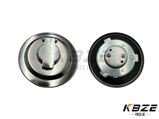 DAEWOO DOOSAN 188-00018 2188-9008 Cap de réservoir de carburant/cap de remplissage de carburant avec 2 clés de remplacement pour l'excavateur DX220-7 DH220-5