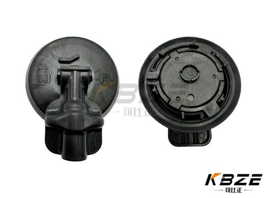 HITACHI YA00057006 Cap de réservoir de carburant/cap de remplissage de carburant avec 2 clés de remplacement pour l'excavateur ZAX200-5G