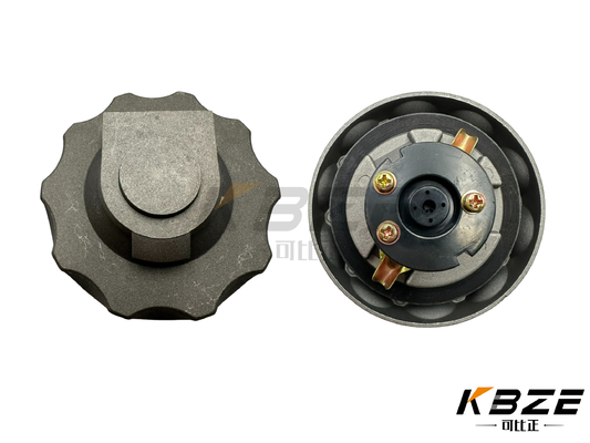 HYUNDAI 31N4-02120 31N402120 Cap de réservoir de carburant / Cap de remplissage de carburant avec 2 clés Remplacement pour excavateur R110-7 R140-7 R160 R180