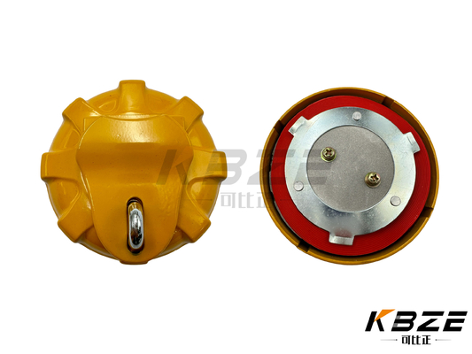 COMATSU PC de haute qualité Cap de réservoir de carburant / Cap de remplissage de carburant avec 2 clés de remplacement pour KOMATSU excavateur