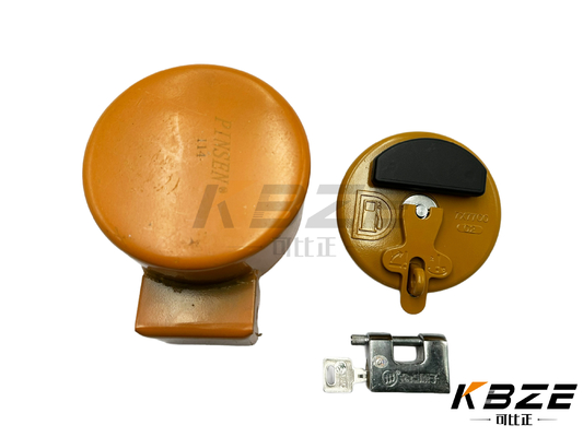 R60 DH60 SUNWARD90 Φ84MM HIGH QUALITY EXTRA ANTI-THIEF Cap de réservoir de carburant/cap de remplissage de carburant avec 2 clés pour le creuseur de R DH