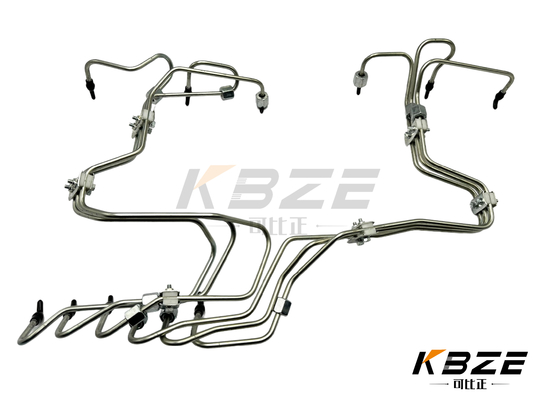 6D31 MOTEUR INJECTEUR de carburant haute pression SET de tuyaux pour excavatrice KOBELCO