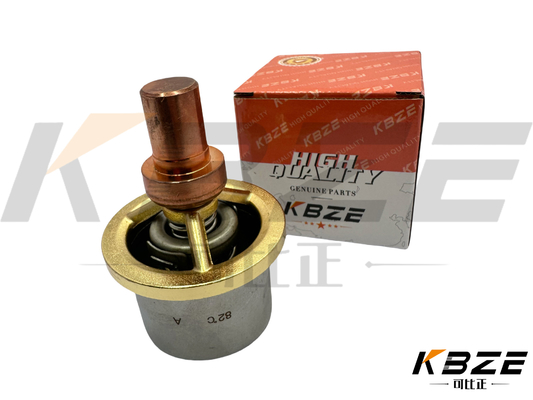 L'excavateur KBZE ZAX450 thermostat 82°C 1-13770089-1 Remplacement pour l'Isuzu 6WG1 6WF1
