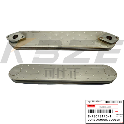 Le moteur ISUZU 6WG1 5P refroidisseur d'huile;CORE 8-98048140-0